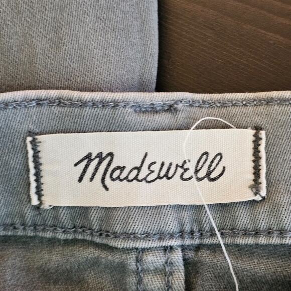 Madewell Jeans Womans 25 Olive Green Skinny Skinny Denim Pant Jeggings 26x27 - Picture 6 of 11